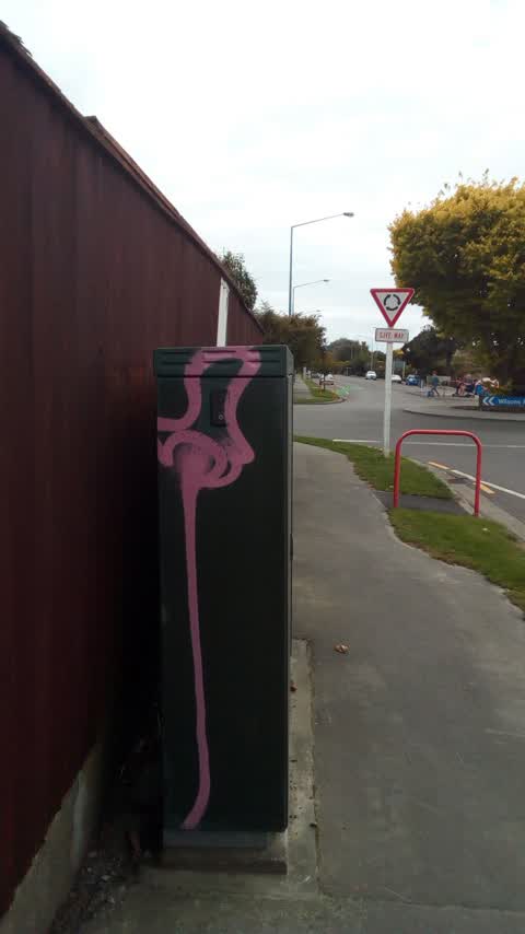 Graffiti, a report photo
