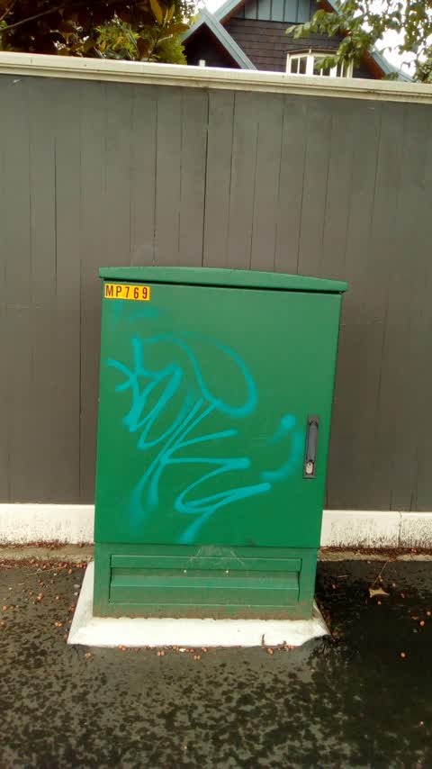 Graffiti, a report photo