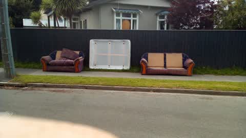 Rubbish/Recycling — a report photo