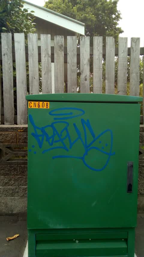 Graffiti, a report photo
