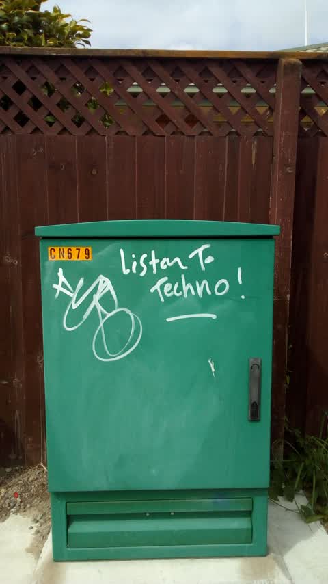 Graffiti, a report photo