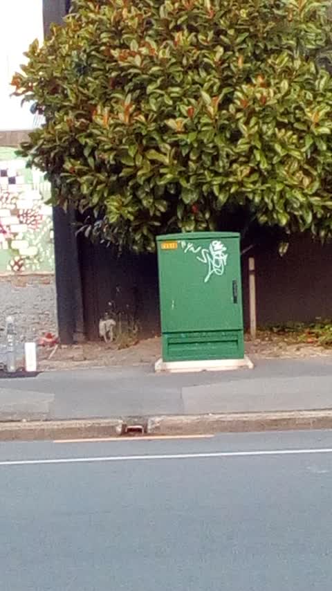 Graffiti, a report photo
