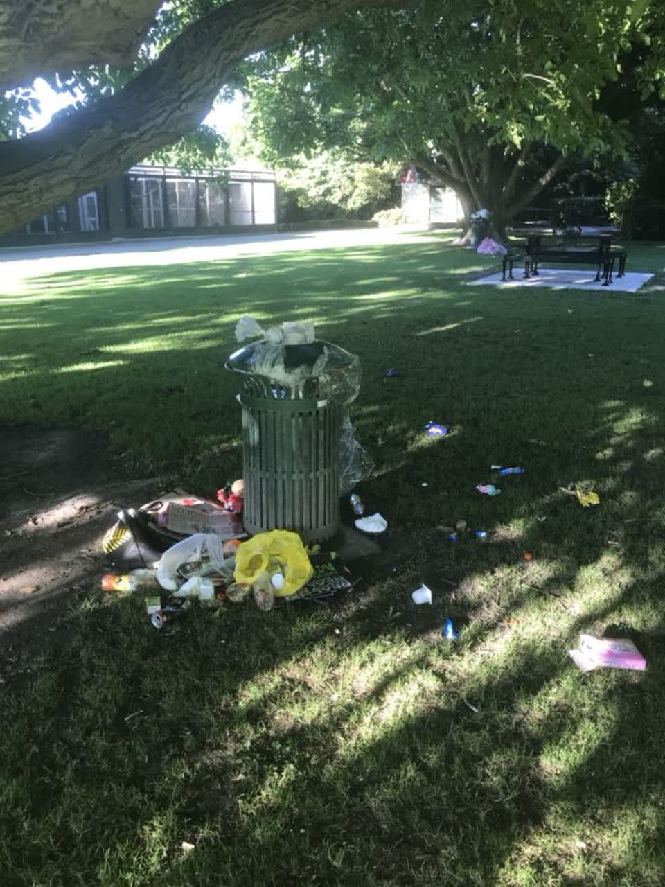 The photograph attached to this parks report