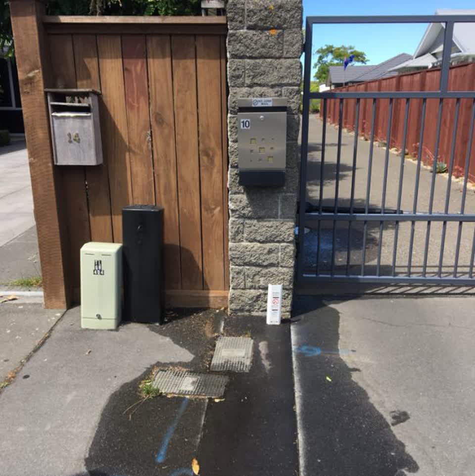 The photograph attached to this water supply report