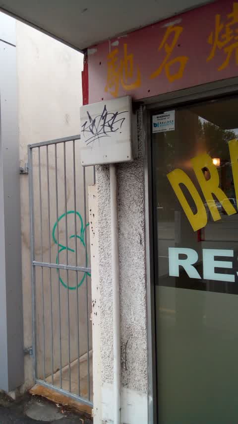 Graffiti — a report photo