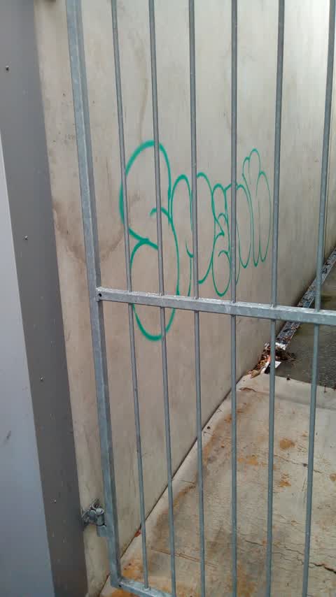 Graffiti, a report photo