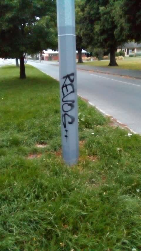 Graffiti, a report photo