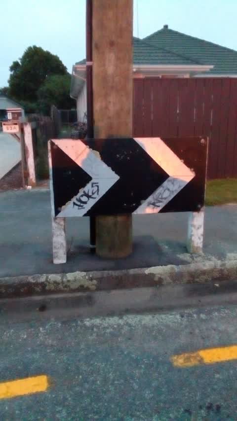 Graffiti, a report photo