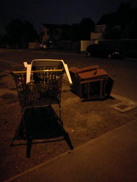 Rubbish/Recycling, a report photo