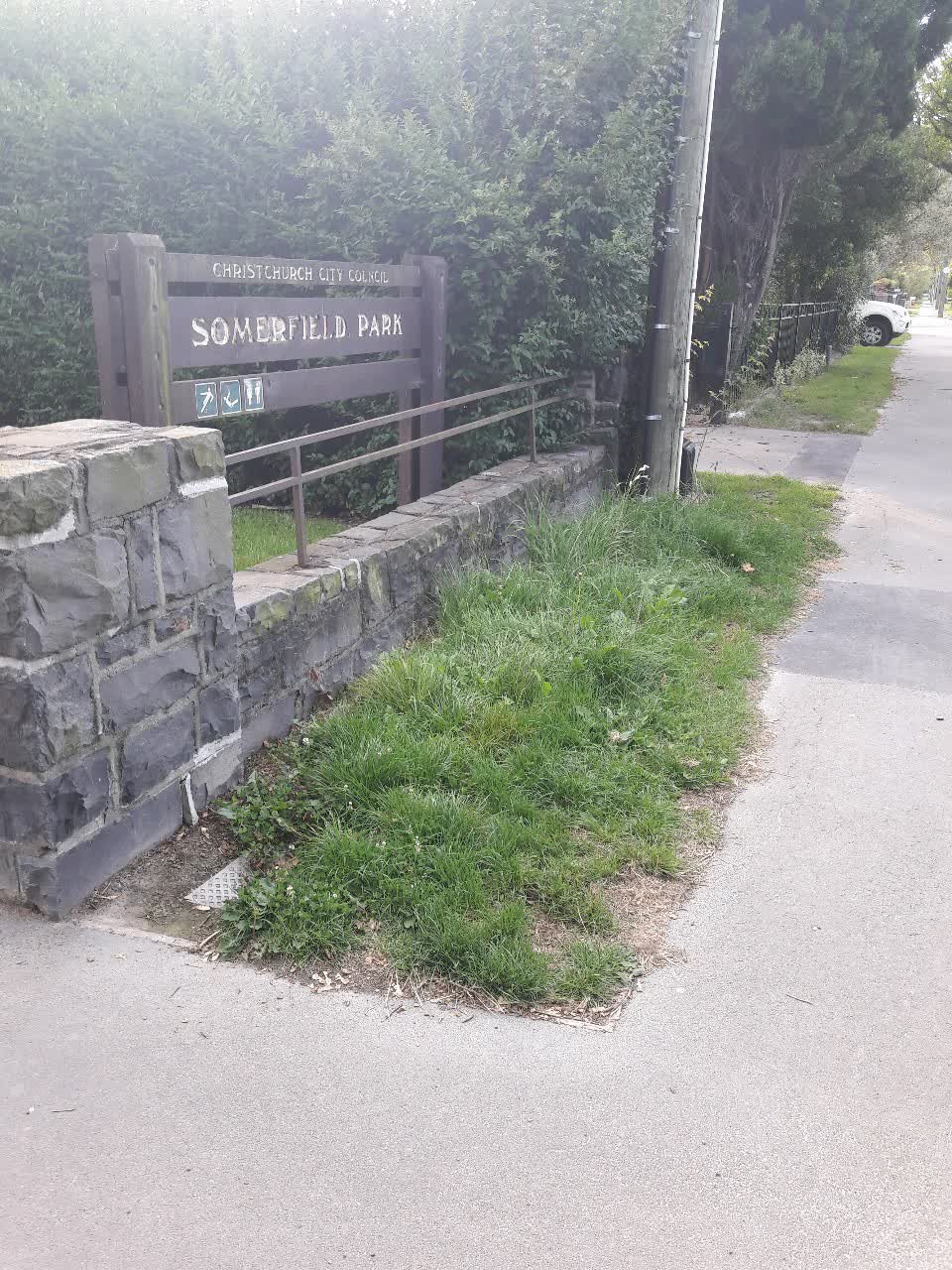 The photograph attached to this parks report