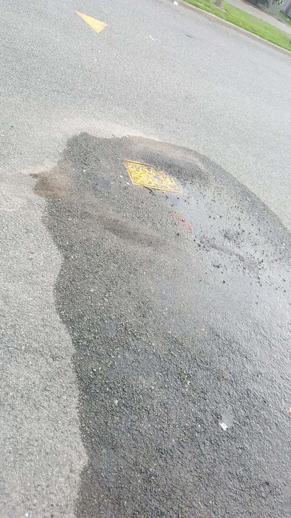 The photograph attached to this water supply report