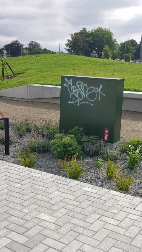 Graffiti, a report photo