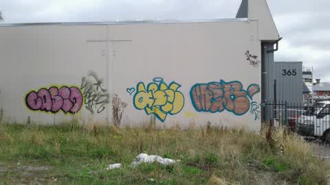 Graffiti, a report photo