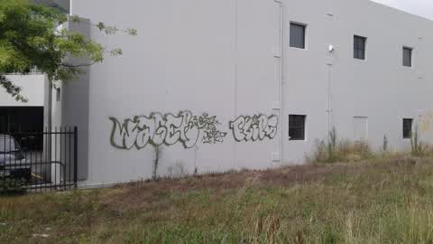 Graffiti, a report photo