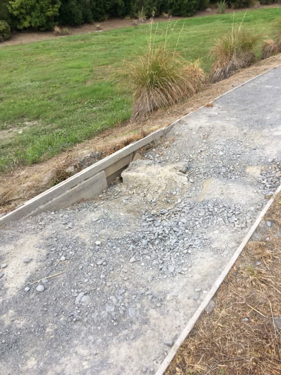 The photograph attached to this parks report