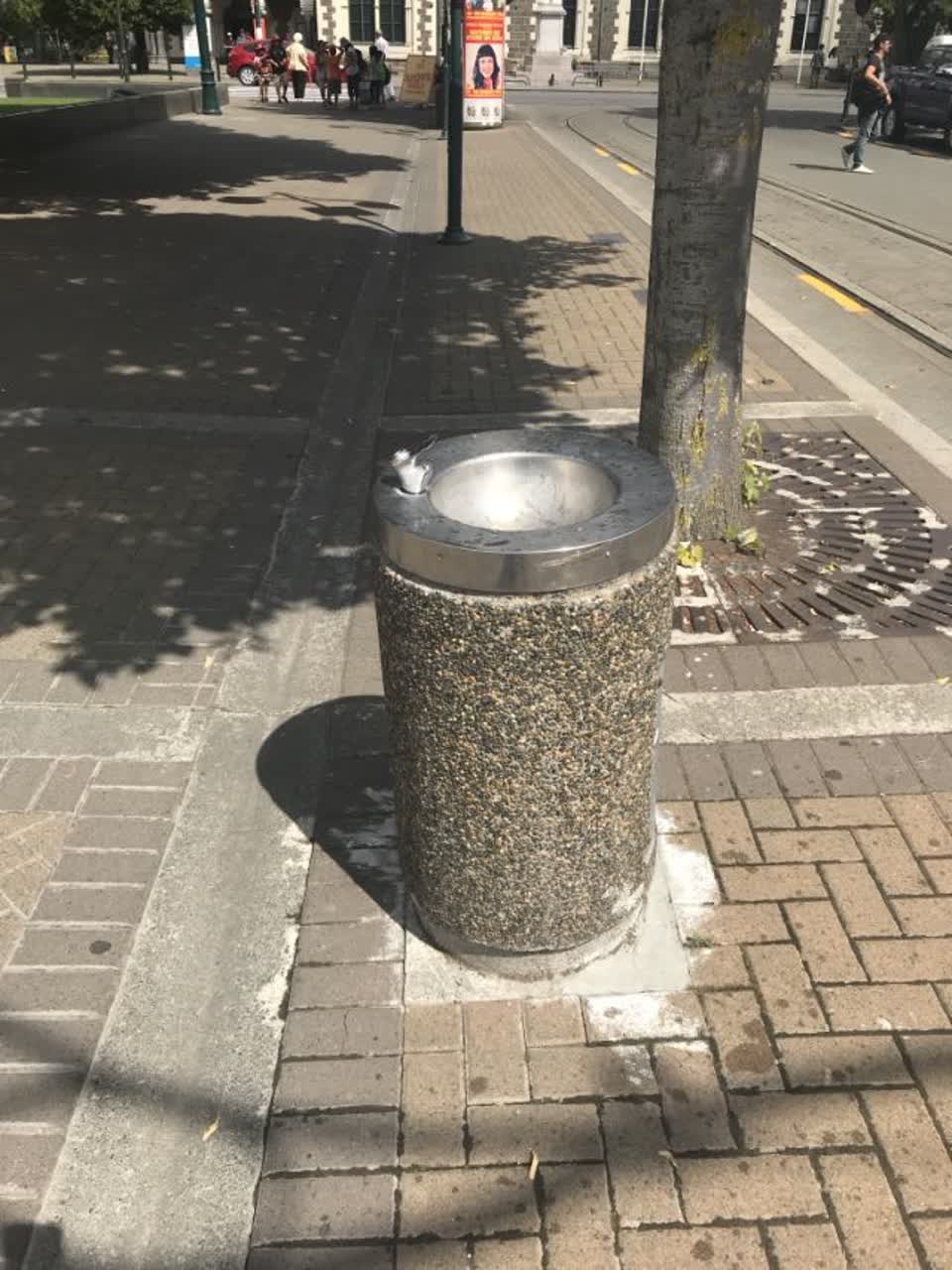 The photograph attached to this water supply report