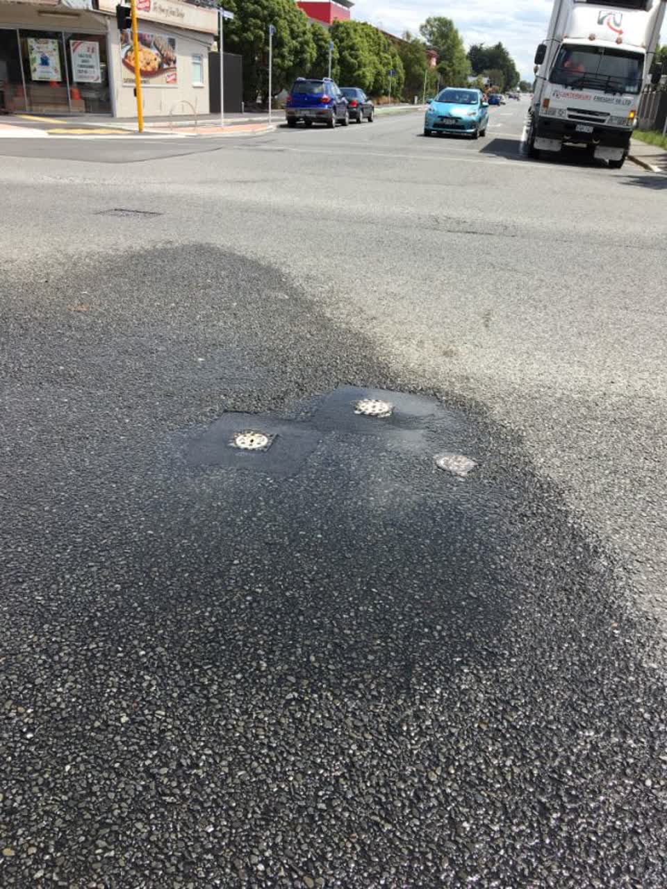 The photograph attached to this water supply report