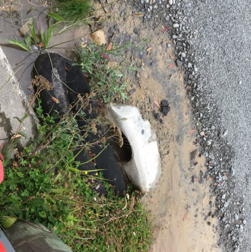 The photograph attached to this water supply report