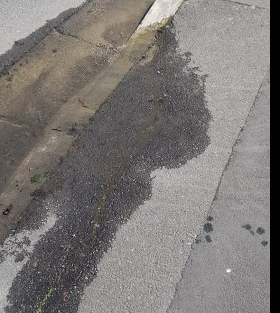 The photograph attached to this water supply report