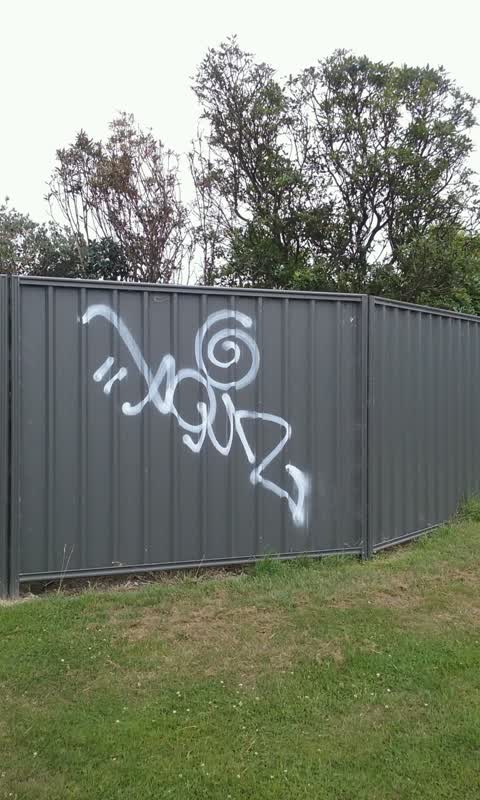 Graffiti, a report photo