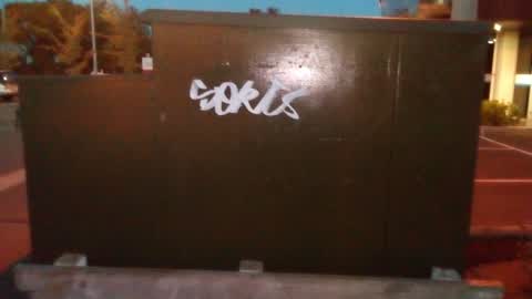 Graffiti, a report photo