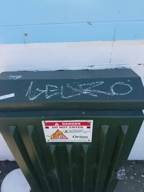 Graffiti, a report photo