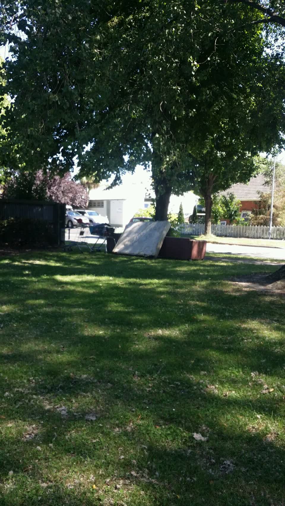The photograph attached to this parks report