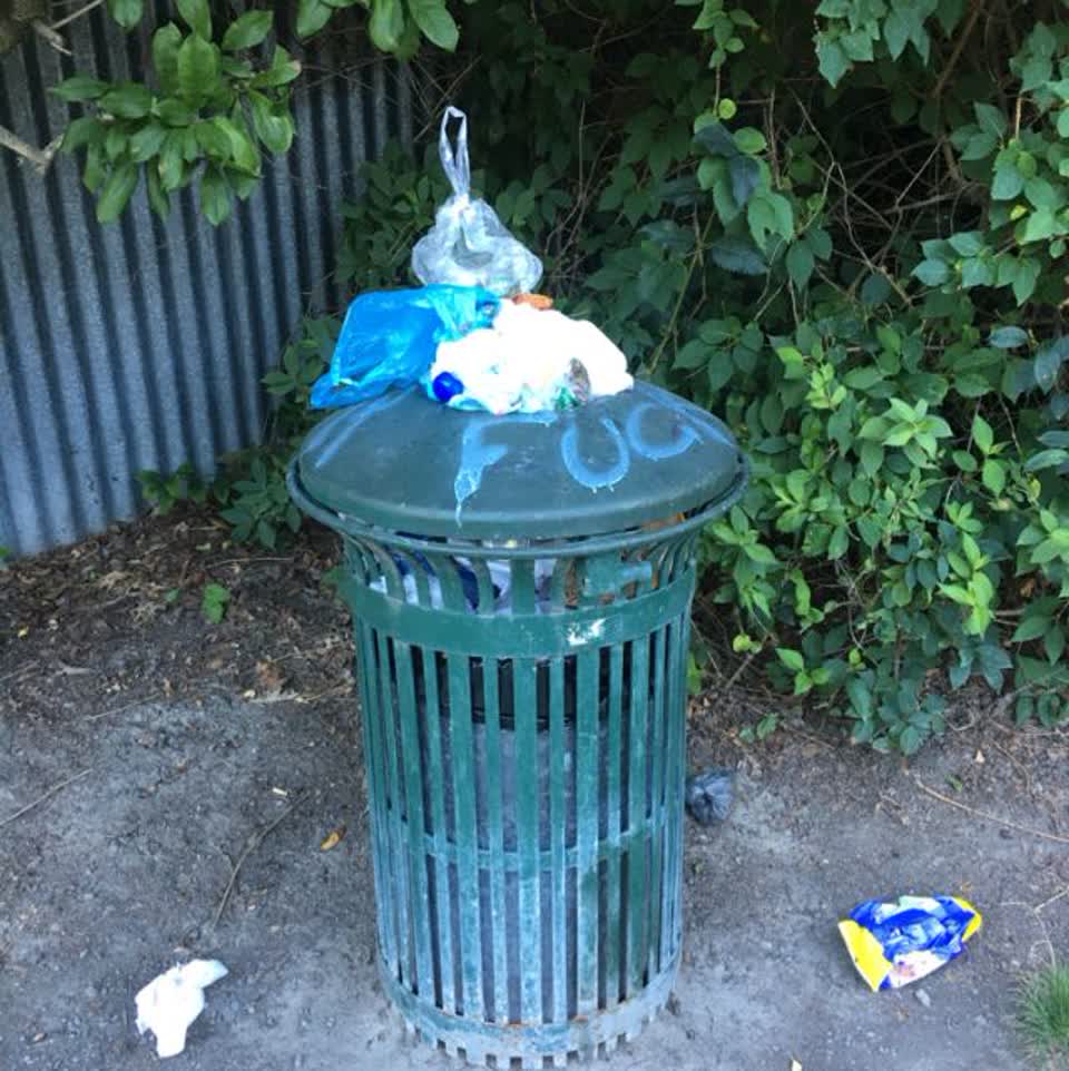 The photograph attached to this parks report