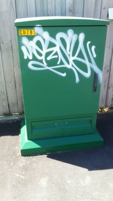 Graffiti, a report photo