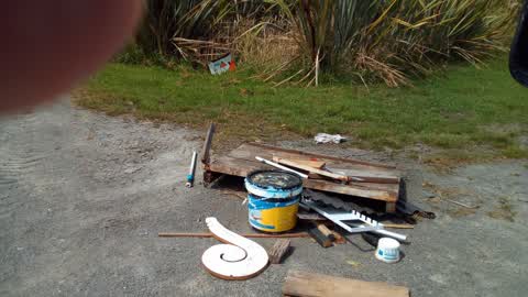 Graffiti, a report photo