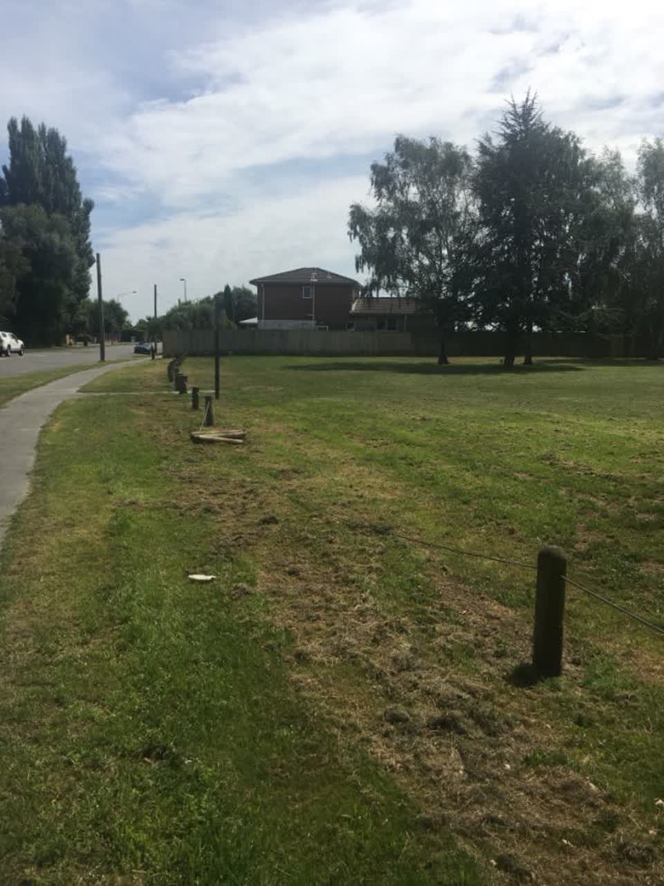 The photograph attached to this parks report