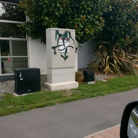 Graffiti, a report photo