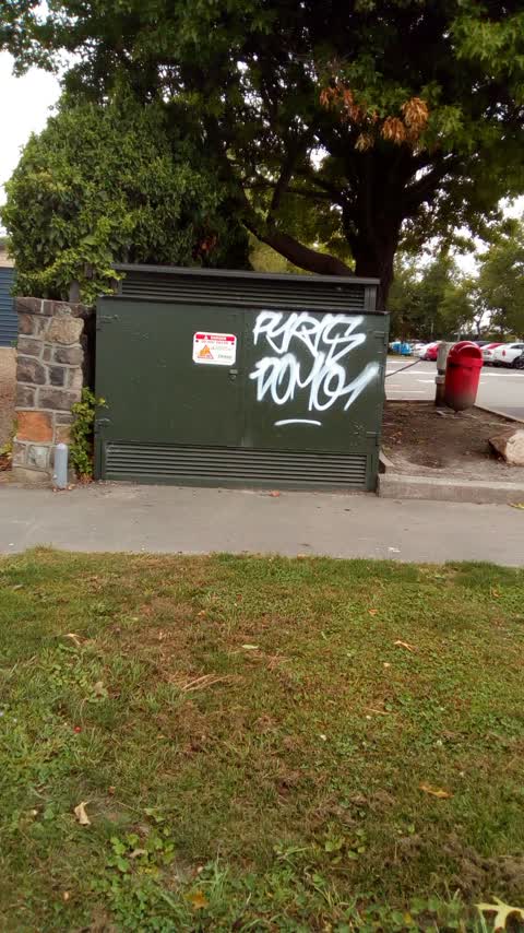 Graffiti, a report photo