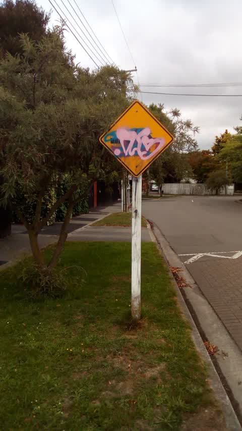 Graffiti, a report photo