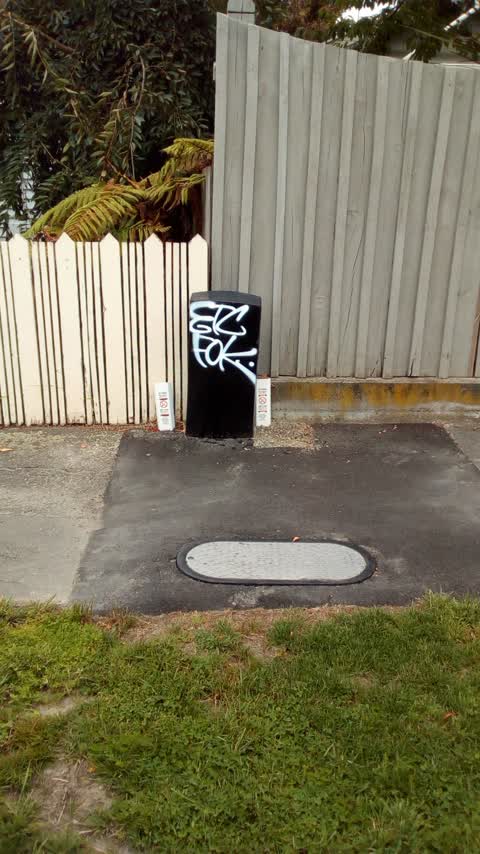 Graffiti, a report photo