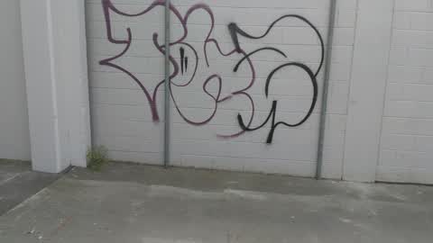 Graffiti, a report photo