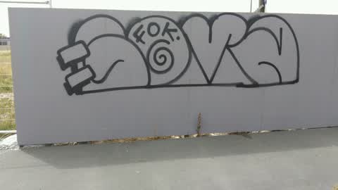 Graffiti, a report photo