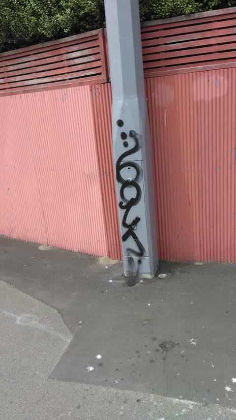 Graffiti, a report photo