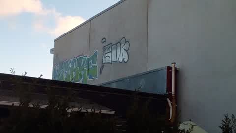 Graffiti, a report photo