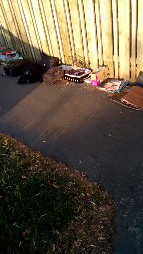 Rubbish/Recycling, a report photo