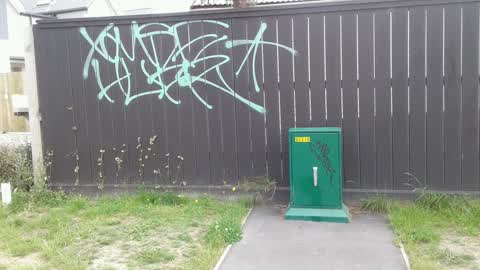 Graffiti, a report photo