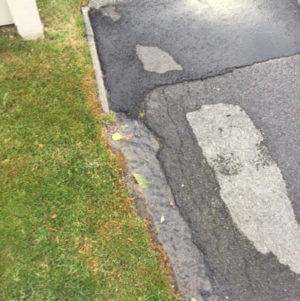 The photograph attached to this water supply report
