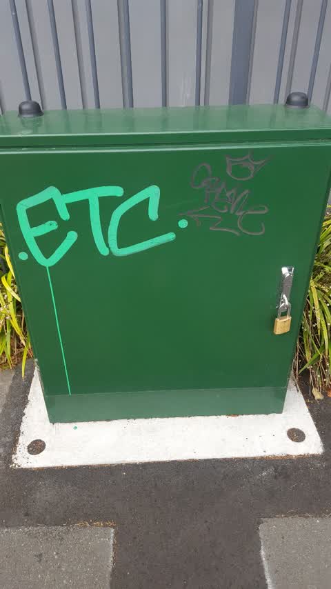 Graffiti, a report photo