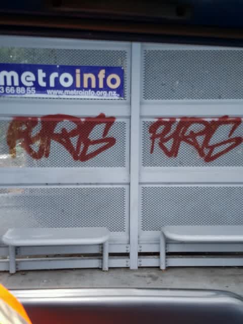 Graffiti, a report photo