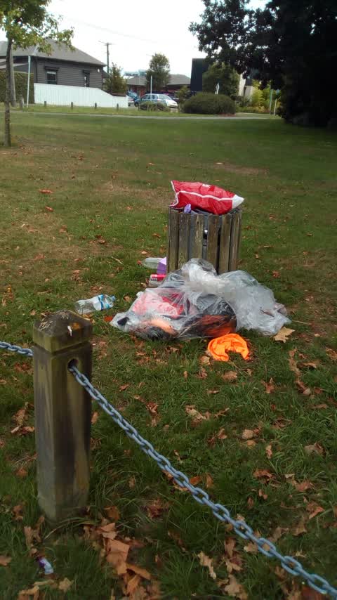 Rubbish/Recycling, a report photo
