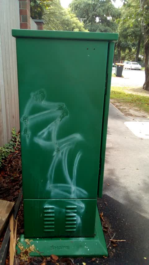 Graffiti — a report photo
