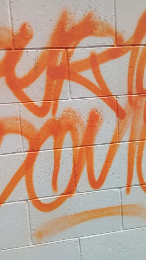 Graffiti, a report photo