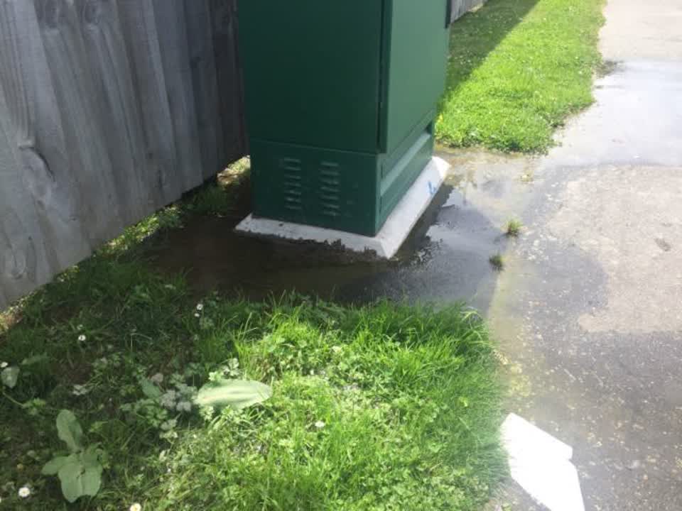 The photograph attached to this water supply report