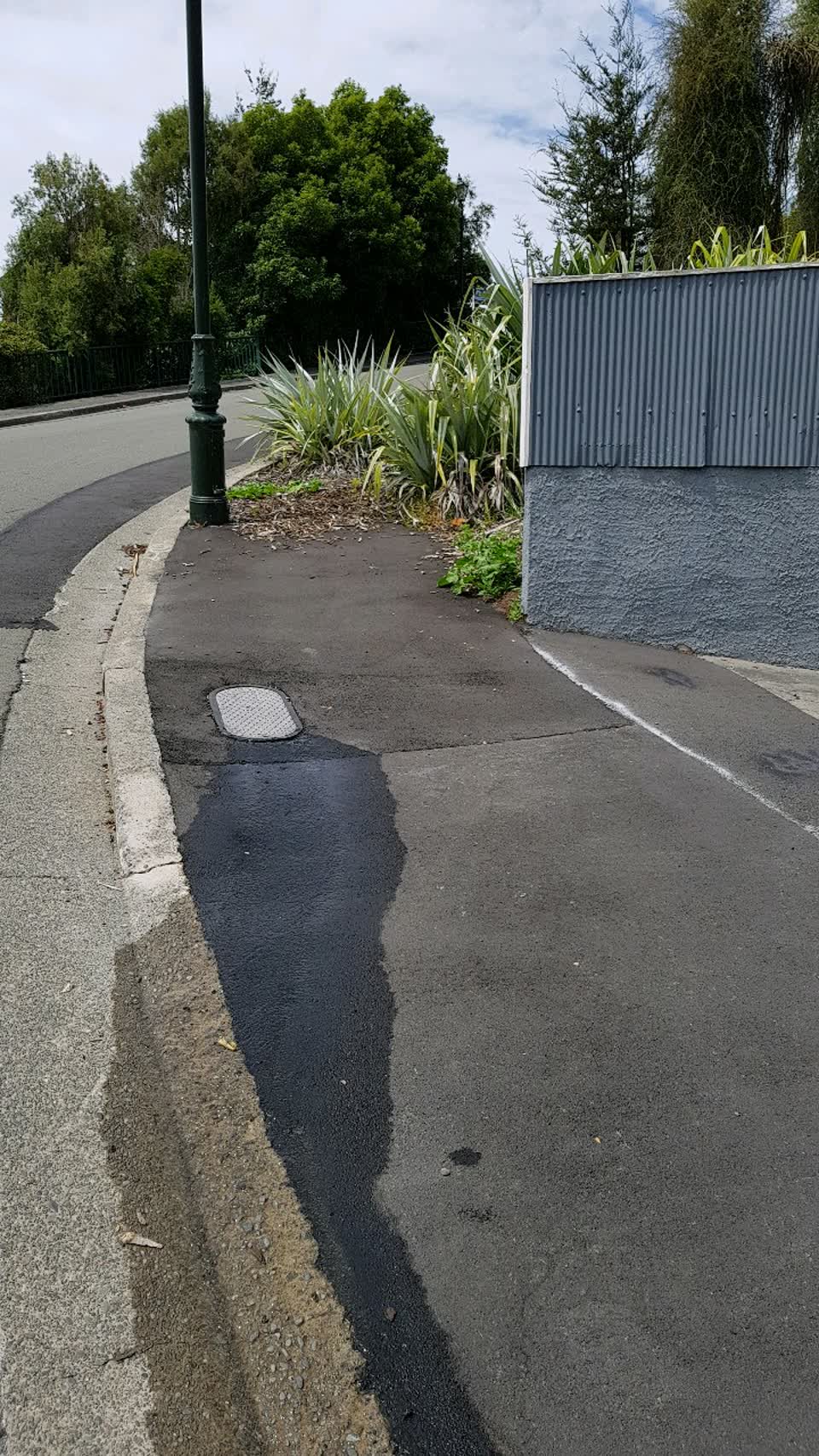 The photograph attached to this water supply report
