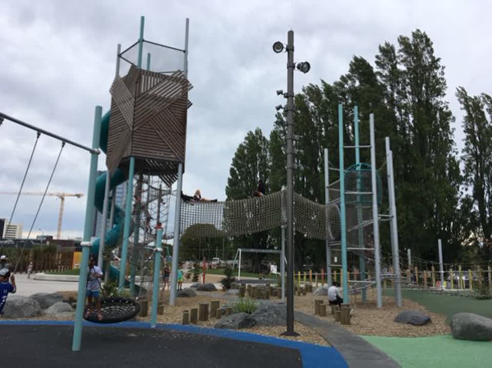 The photograph attached to this parks report